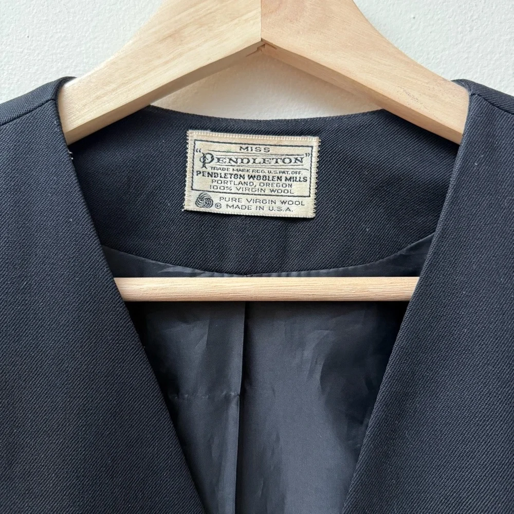 Vintage Pendleton Wool Blazer Jacket - Picture 2 of 9